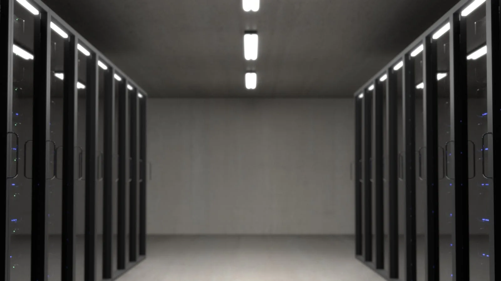 Server room where Zstd compression runs in NGINX and Angie